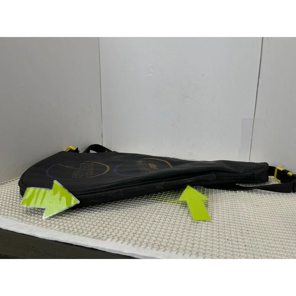 Pro Kennex‎ Kinetic Pro SMI 10g Racquetball w/ Case Black taped Summer Tennis